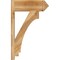Ekena Millwork Imperial Rough Sawn Arts and Crafts Outlooker, Western Red Cedar, 8"W x 22"D x 34"H OUT08X22X34IMP03RWR - alternate 3